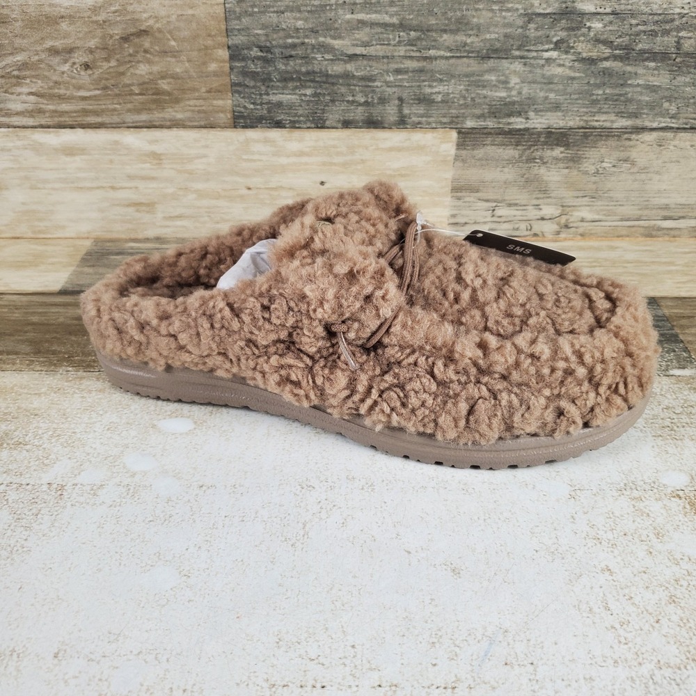 Hey Dude Wendy Slipper Mens Sz 9 Timber Wolf Brown Slip-On Round Toe Comfort